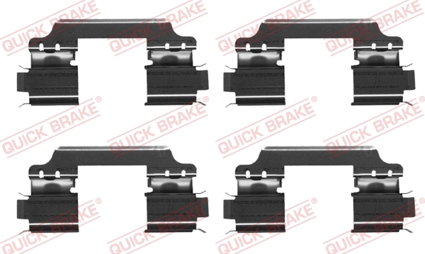 Accessory Kit, disc brake pad